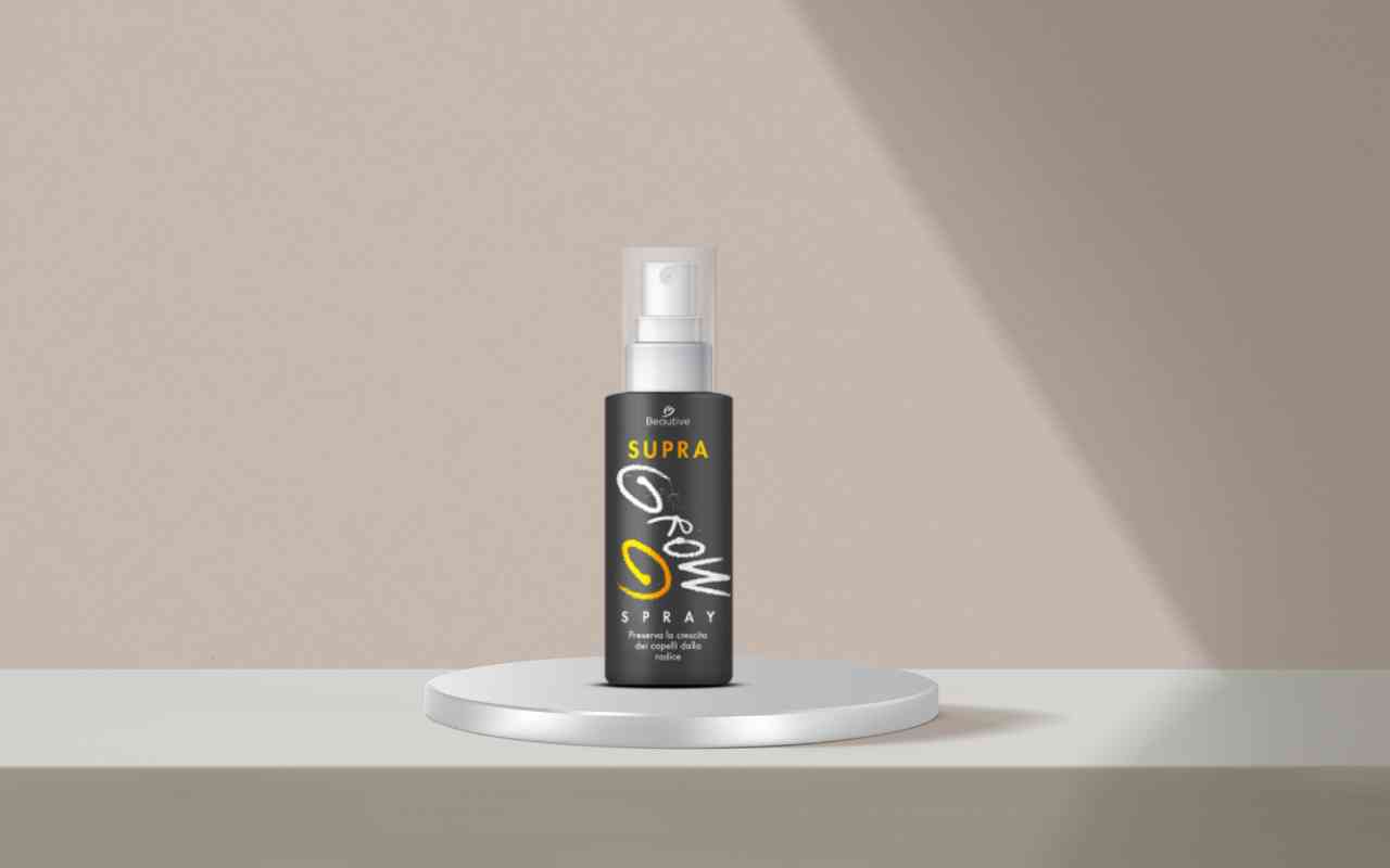 Scopri supraGrow spray: la soluzione naturale e facile per la ricrescita dei capelli